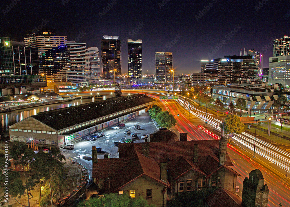 Rooftop Night Lights