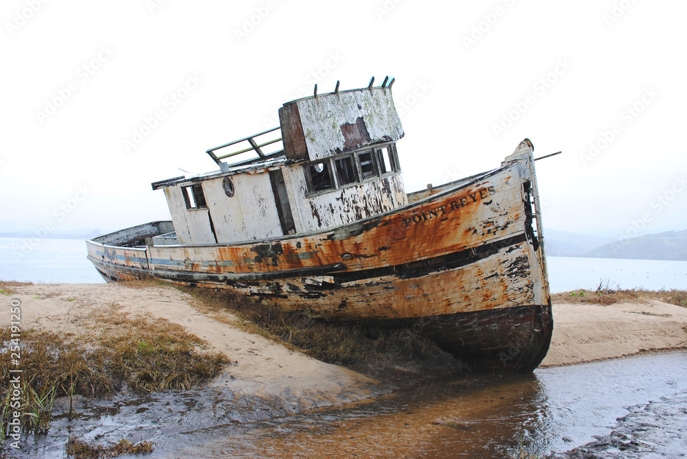 old fishing boat