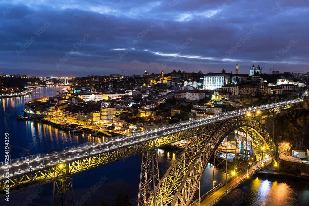 Dom Luis bridge in Porto