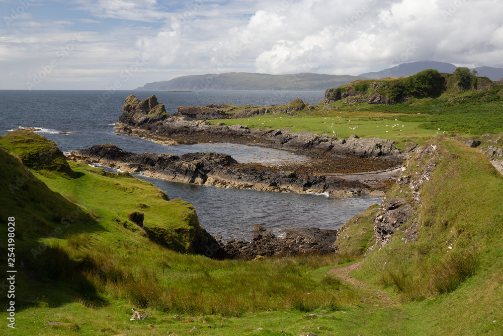 Coastal scene on Isle of Kerrera Coastal scene on Isle of Kerrera