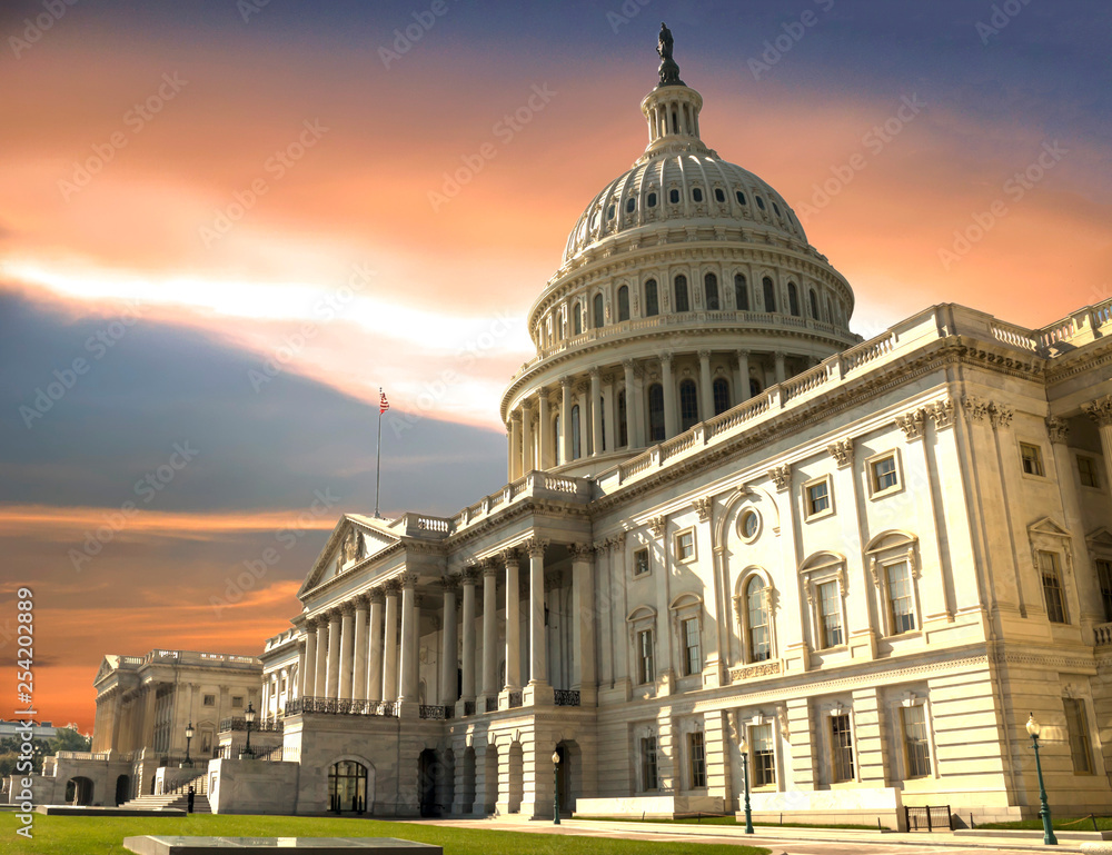 Obraz premium Capitol Building, Washington DC