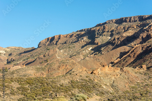 Spectacular landscape with many interesting forms of volcanic activity.