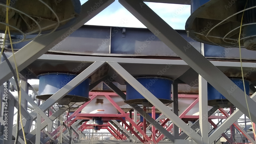 Fototapeta premium Gasoline air coolers