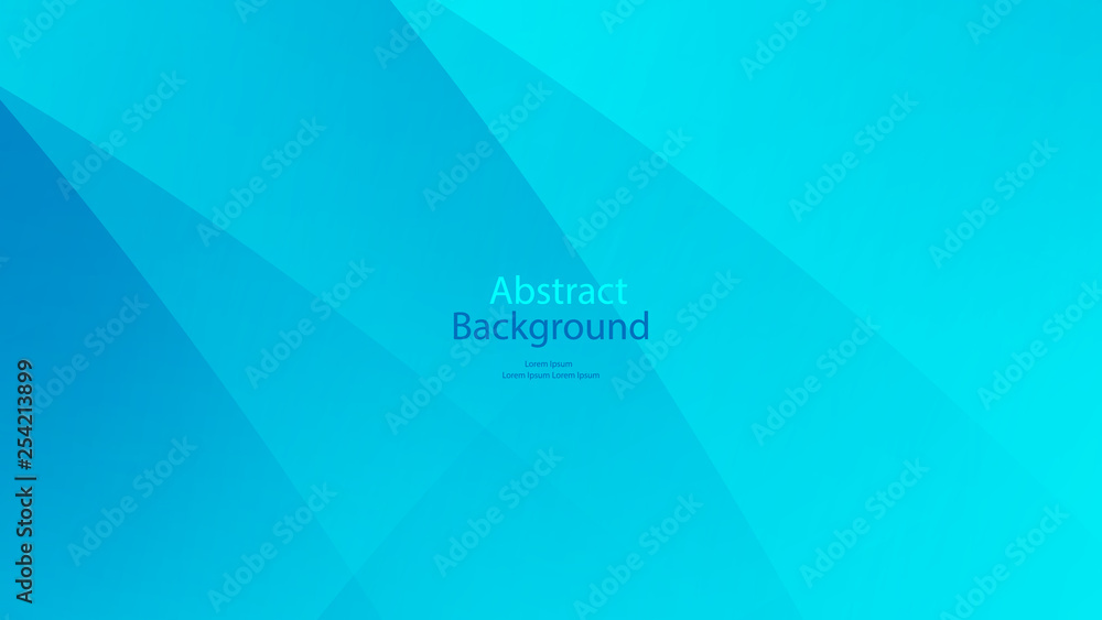 Blue color background abstract art vector