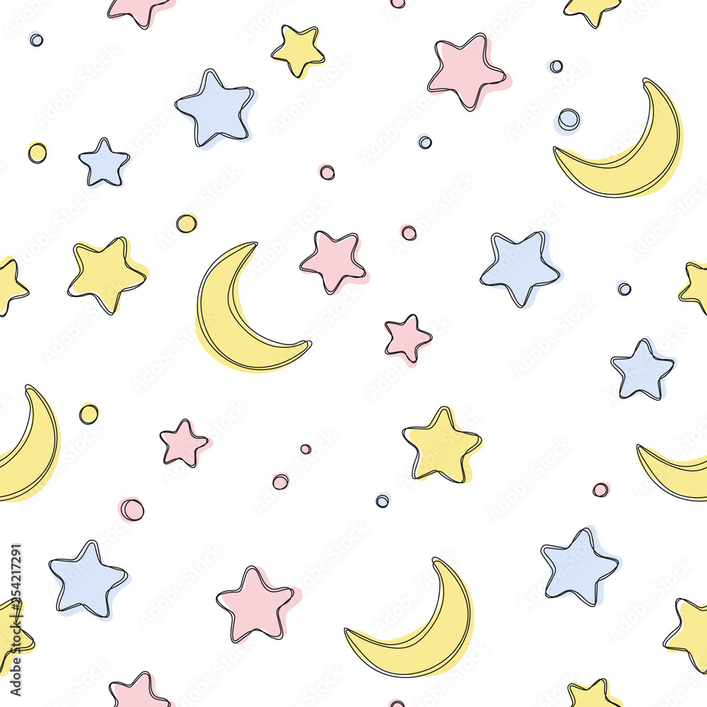 Cute Light Stars Seamless Pattern Sweet Dreams Background Vector Illustration For Xmas Wallpaper Wrap Fabric Textile Cloth Or Package Design Baby Shower Background Or Invitation Template Stock Vector Adobe Stock Cute Light Stars Seamless Pattern Sweet Dreams Background Vector Illustration For Xmas Wallpaper Wrap Fabric Textile Cloth Or Package Design Baby Shower Background Or Invitation Template Stock Vector Adobe Stock