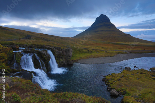 Iceland. Beautiful summer landscapes overlooking the mountain Kirkyufetl © Sergei Malkov