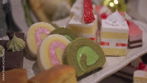 Tokyo 2020 Most restaurants in Japan have a display window showing the delicious offerings. Japanese display food is a true art form. photo