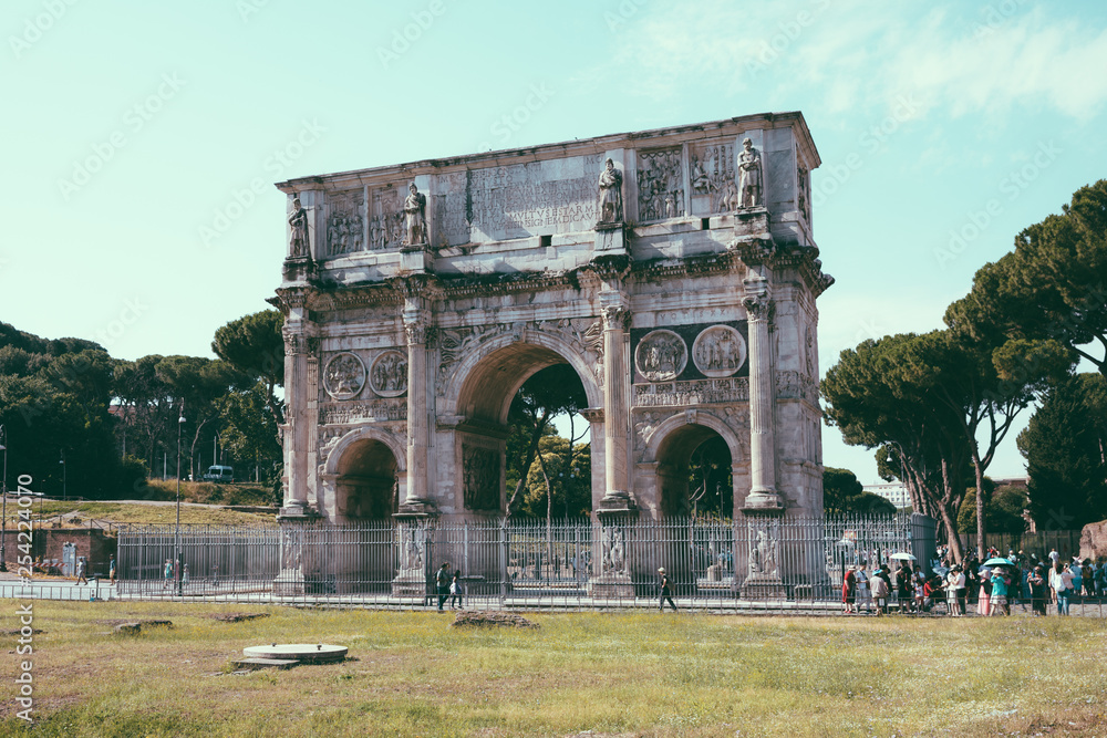 Obraz premium Triumphal Arch of Constantine in Rome