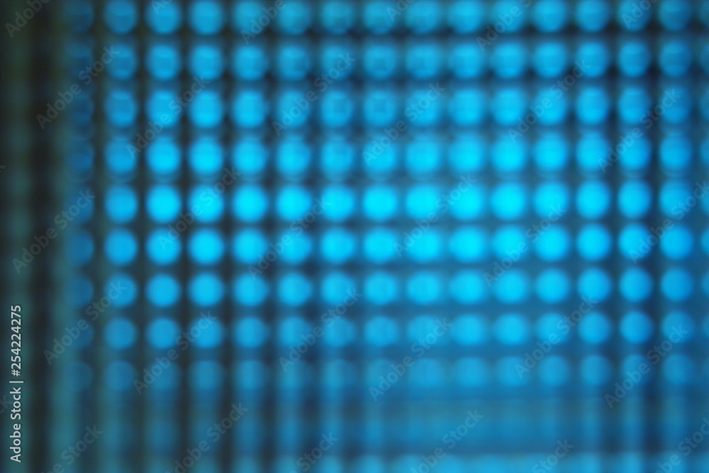 Blue rectangular glass block texture structure