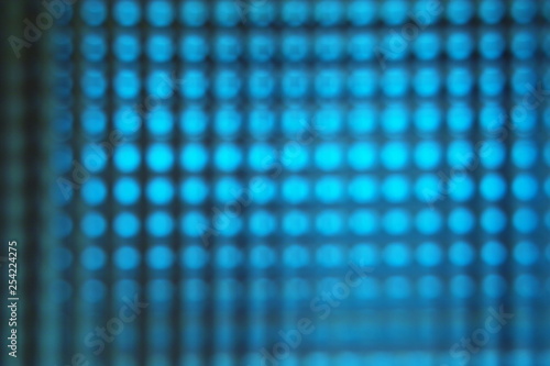 Blue rectangular glass block texture structure