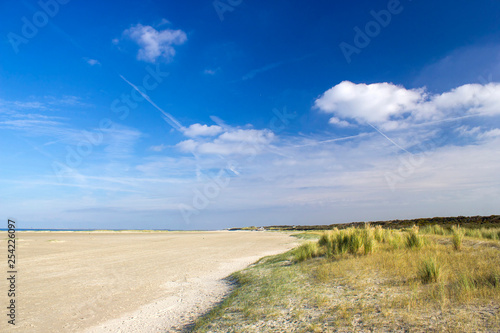 beach in Renesse, Netherlands