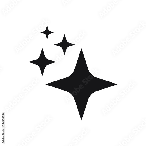 Shine icon  Clean star icon