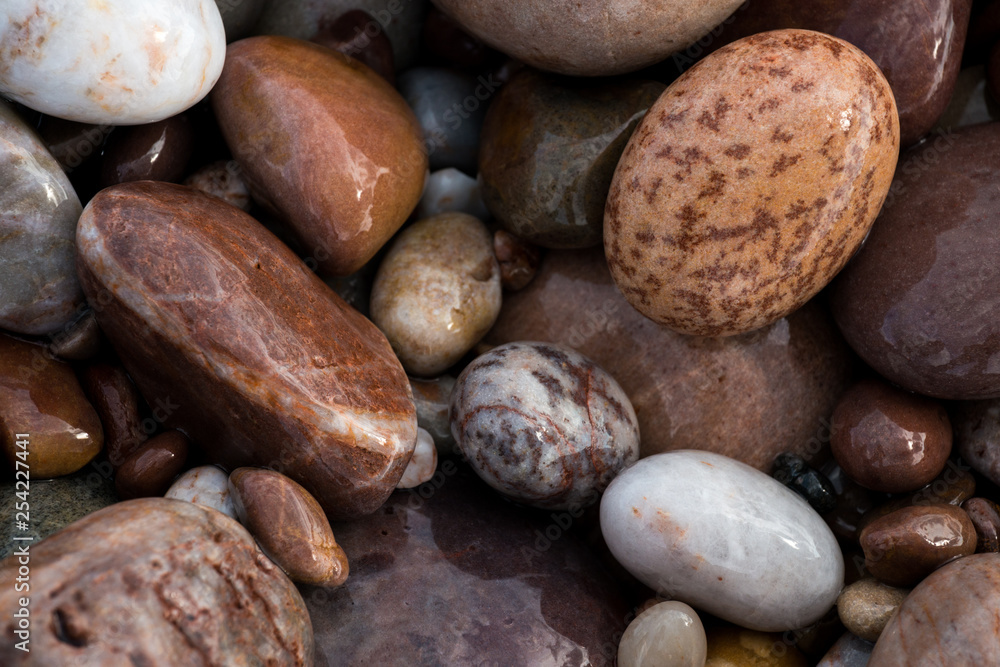 Pebbles on Budleigh Salterton Beach, UK Pebbles on Budleigh Salterton Beach, UK