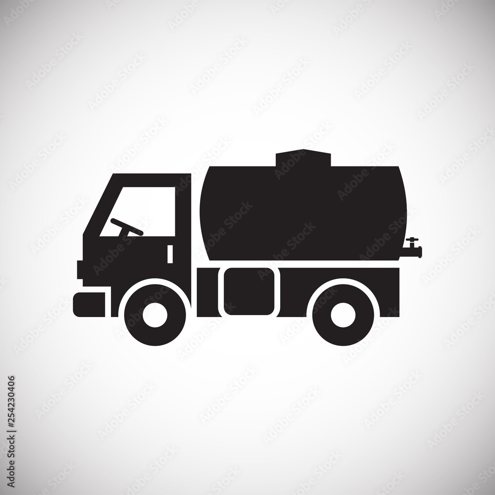 Truck icon on background for graphic and web design. Simple vector sign. Internet concept symbol for website button or mobile app. Truck icon on background for graphic and web design. Simple vector sign. Internet concept symbol for website button or mobile app.