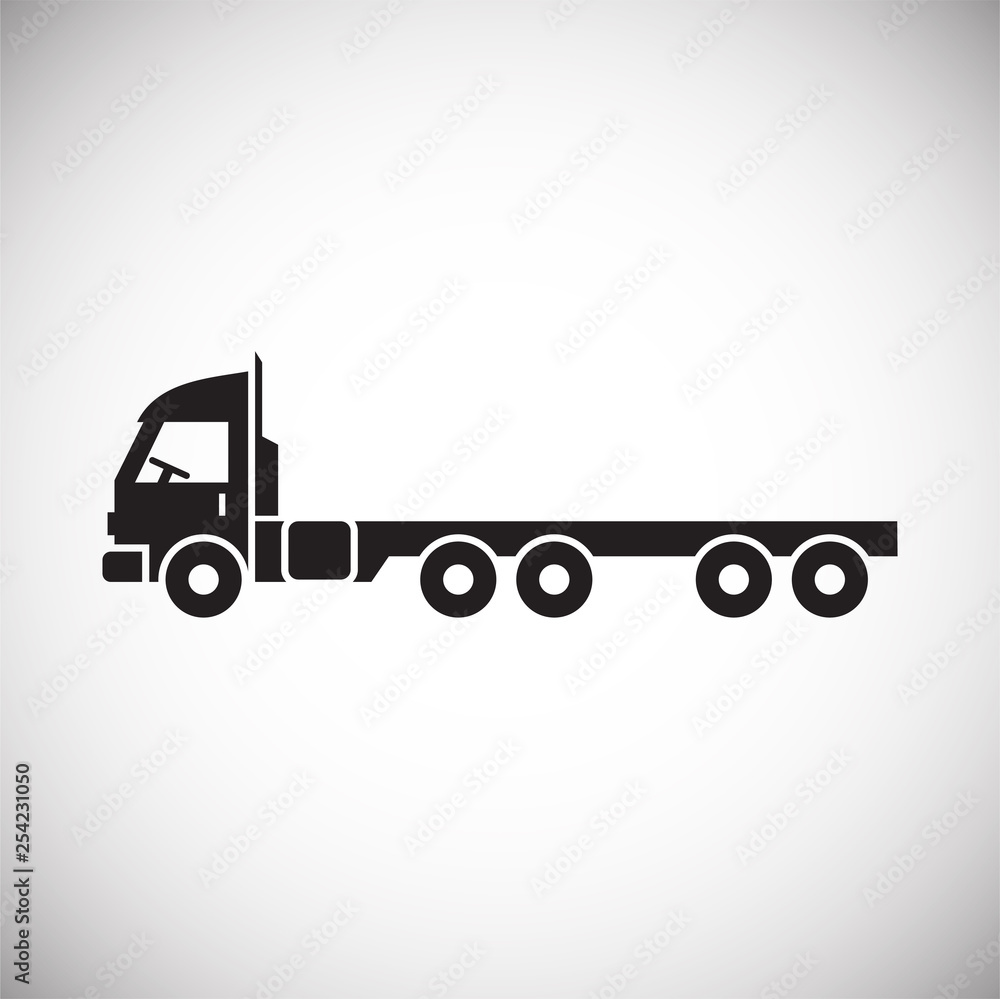 Truck icon on background for graphic and web design. Simple vector sign. Internet concept symbol for website button or mobile app. Truck icon on background for graphic and web design. Simple vector sign. Internet concept symbol for website button or mobile app.