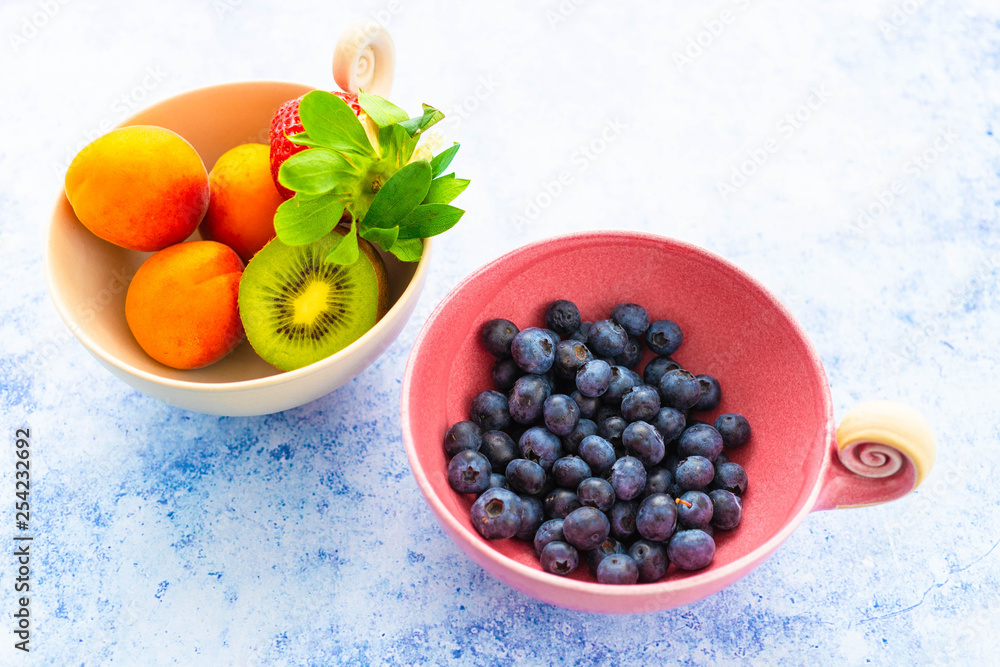 Fresh fruits in a bowl Fresh fruits in a bowl