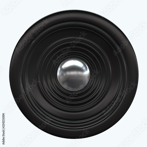 Obraz na płótnie 3d Rendered music speaker w salonie