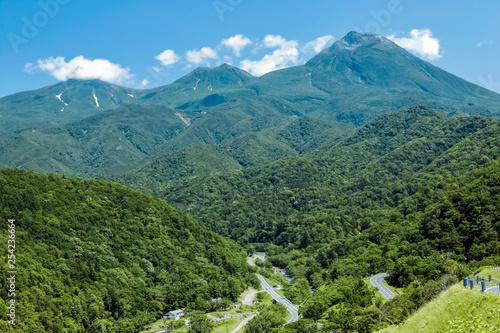 Plakat 知床の山並み 北海道