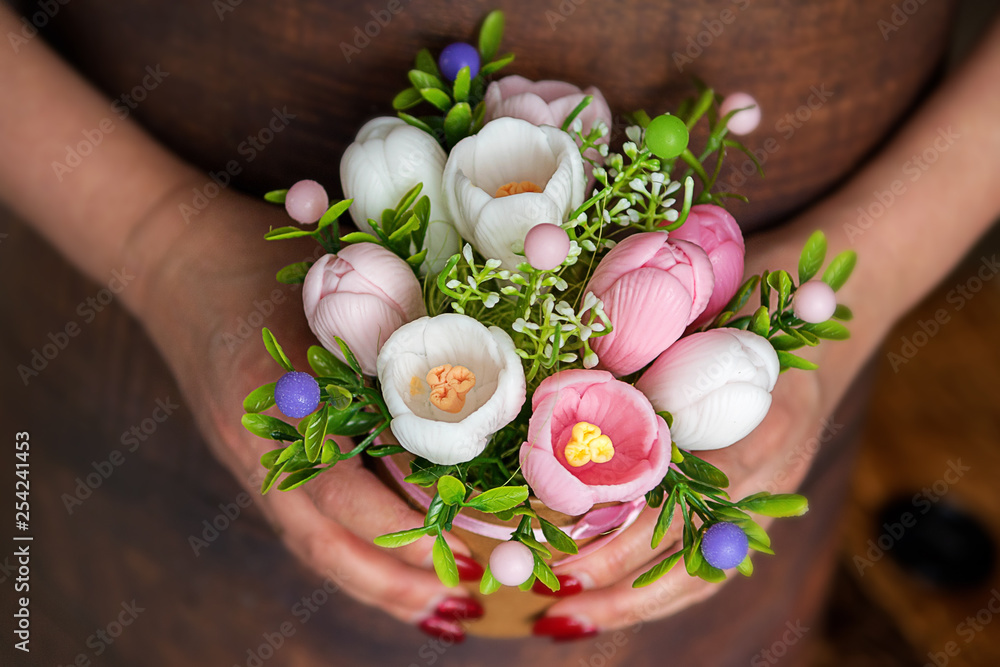 Happy Mothers day, Womens day, Birthday or wedding greeting concept. Bouquet of roses on blurred background. Spa romantic concept. Handmade soap shape of flowers. Selective focus. Place for text. Happy Mothers day, Womens day, Birthday or wedding greeting concept. Bouquet of roses on blurred background. Spa romantic concept. Handmade soap shape of flowers. Selective focus. Place for text.