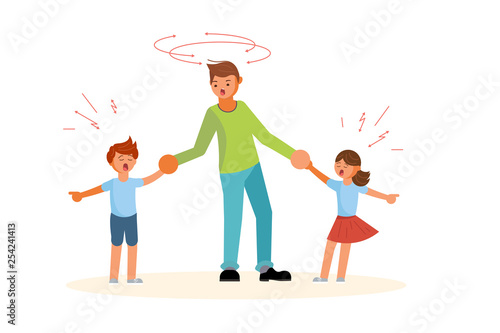 Difficulties of fatherhood and upbringing 