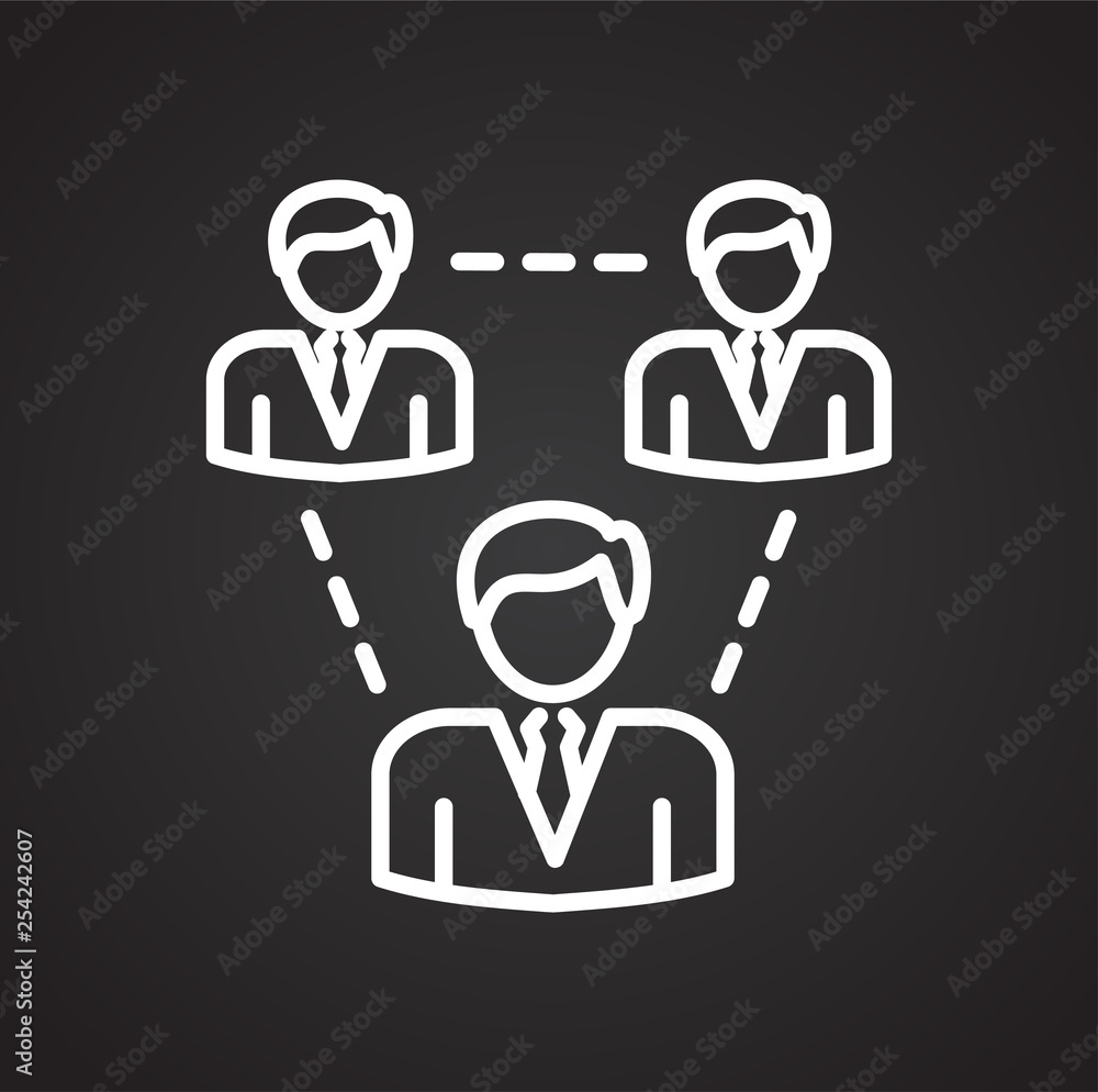 Group icon on background for graphic and web design. Simple vector sign. Internet concept symbol for website button or mobile app. Group icon on background for graphic and web design. Simple vector sign. Internet concept symbol for website button or mobile app.
