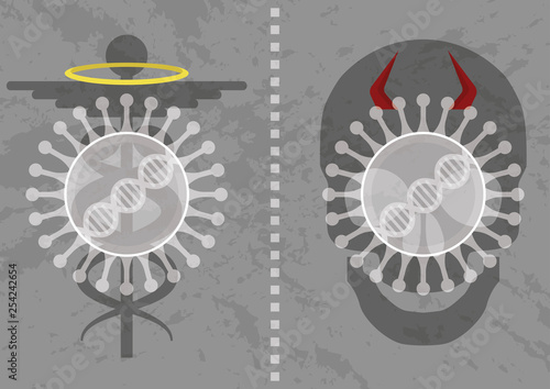 Not all virus are bad. The examle of good ones: using a bacteriophage like alternative of antibiotics for combat the resistant bacterial or deactivate the bad virus for create a vaccine