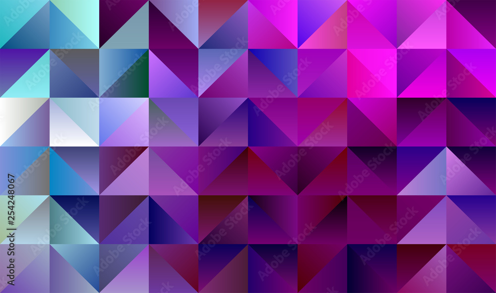 Geometric Magenta and Cyan Backdrop with Triangles Geometric Magenta and Cyan Backdrop with Triangles