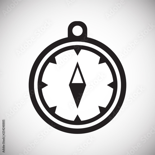 Compass icon on background for graphic and web design. Simple vector sign. Internet concept symbol for website button or mobile app. Free Download Compass icon on background for graphic and web design. Simple vector sign. Internet concept symbol for website button or mobile app. - GFXLoad