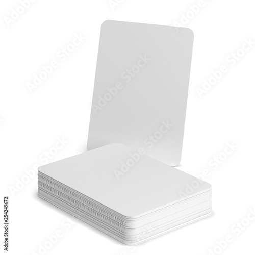 Fototapeta Playing cards mockup