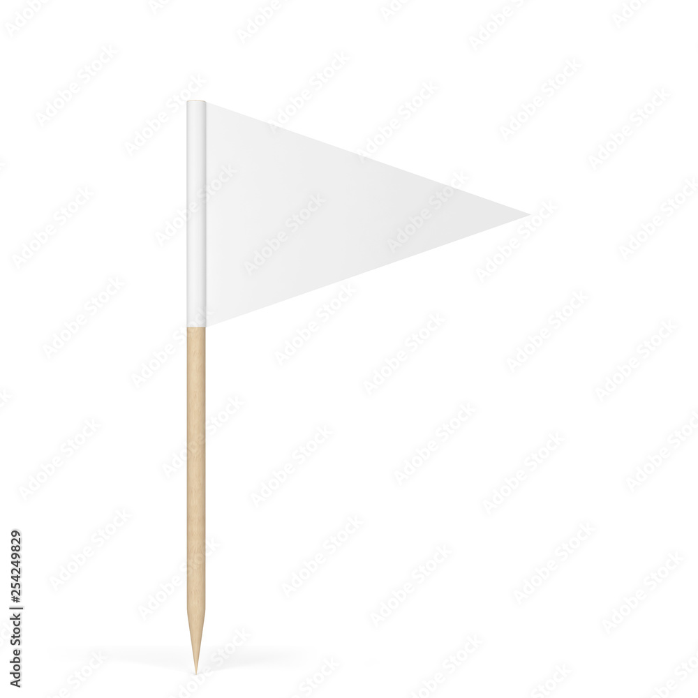 Blank toothpick flag Blank toothpick flag