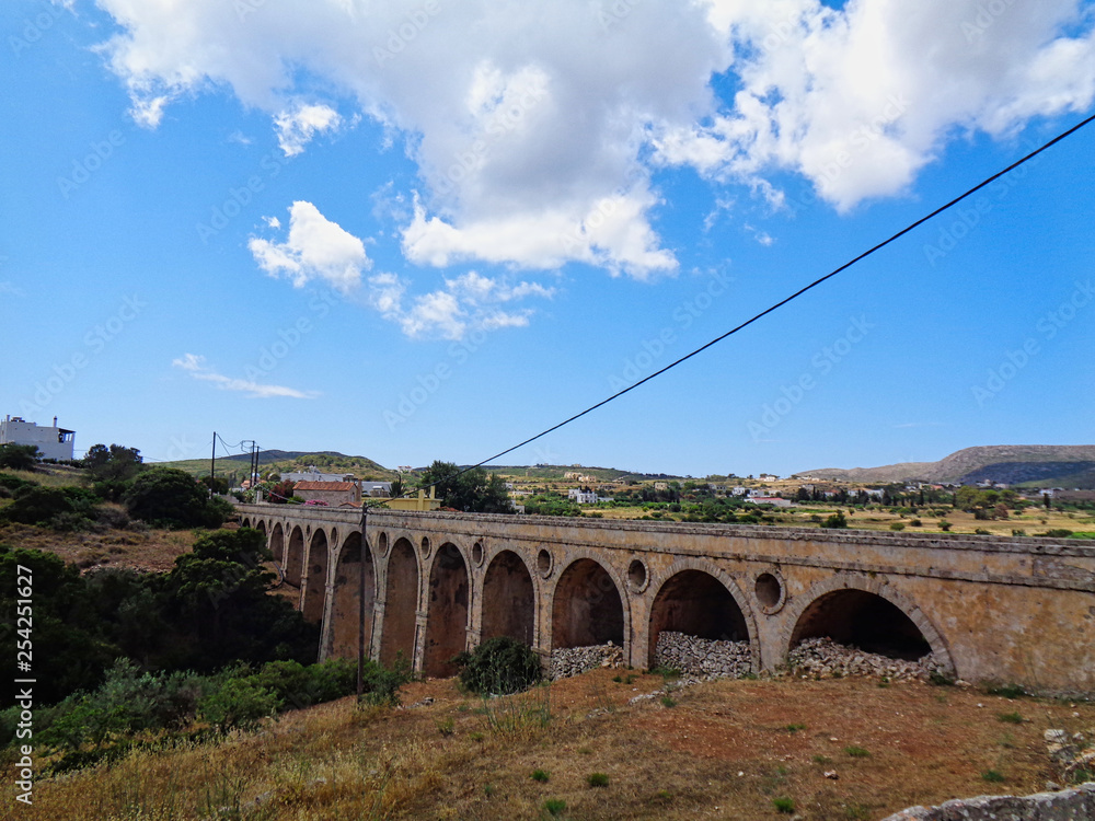 a viaduct in greece