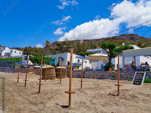 Wallpaper Mural a beach in greece at summer Torontodigital.ca