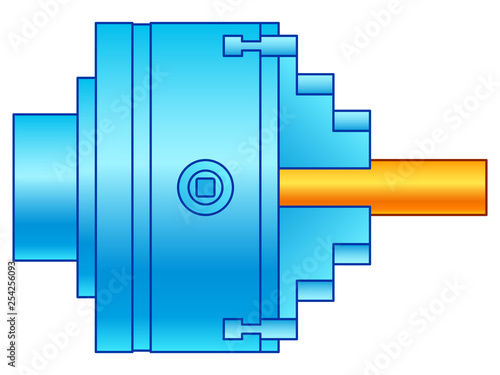 Lathe chuck tool