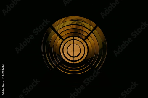 Принти на полотні Lentille de Fresnel