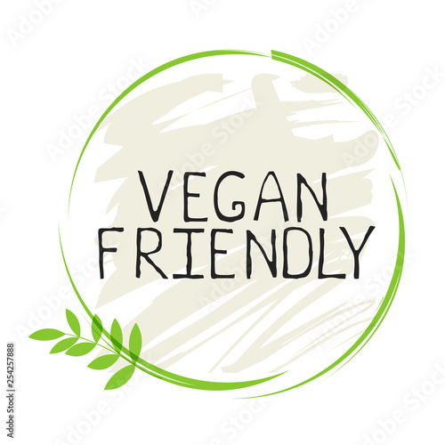 Vegan friendly label and high quality product badges. Bio Home made food Organic product Pure healthy Eco food organic, bio and natural product icon. Emblems for cafe, packaging etc. Vector