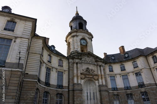 Mairie de Rennes, Rennes city hall building © grenierb