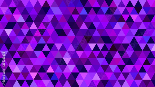 Purple BG with Triangles. Dark Violet Pattern