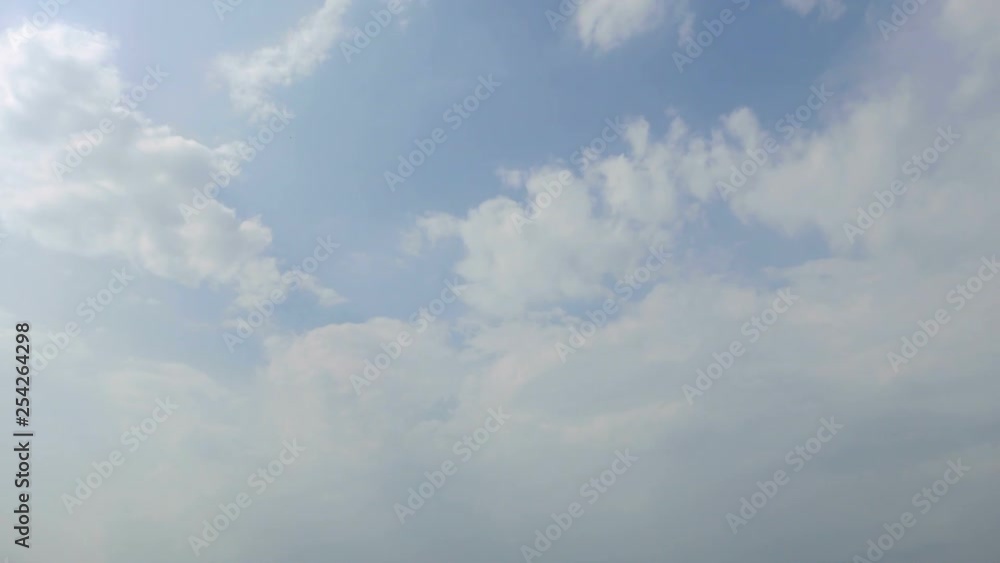 Wide angle timelapse video of clouds during daytime Wide angle timelapse video of clouds during daytime