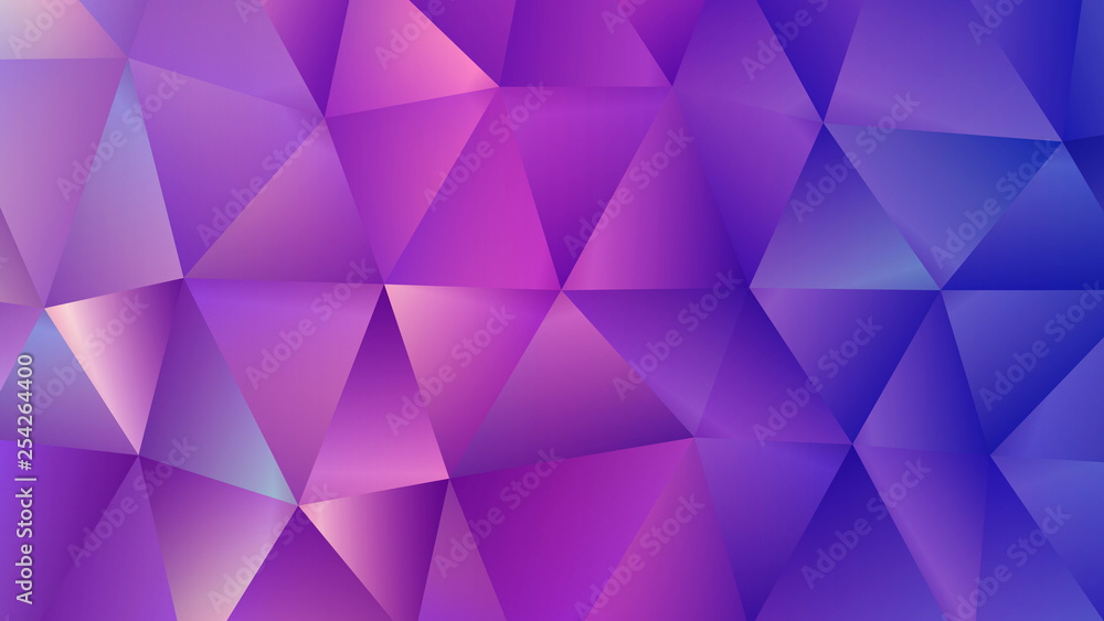 Crystal Purple Triangle Trendy Low Poly Backdrop Crystal Purple Triangle Trendy Low Poly Backdrop