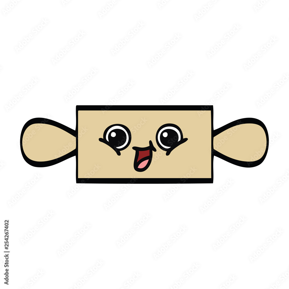 cute cartoon rolling pin