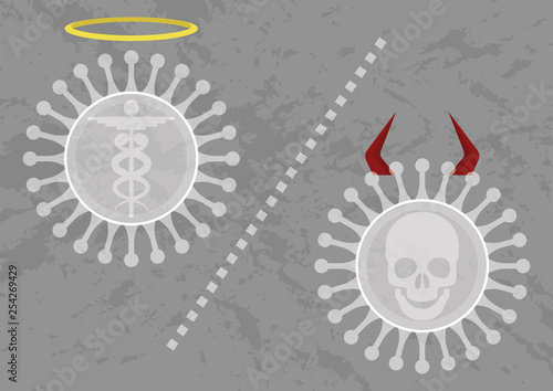 Not all virus are bad. The examle of good ones: using a bacteriophage like alternative of antibiotics for combat the resistant bacterial or deactivate the bad virus for create a vaccine