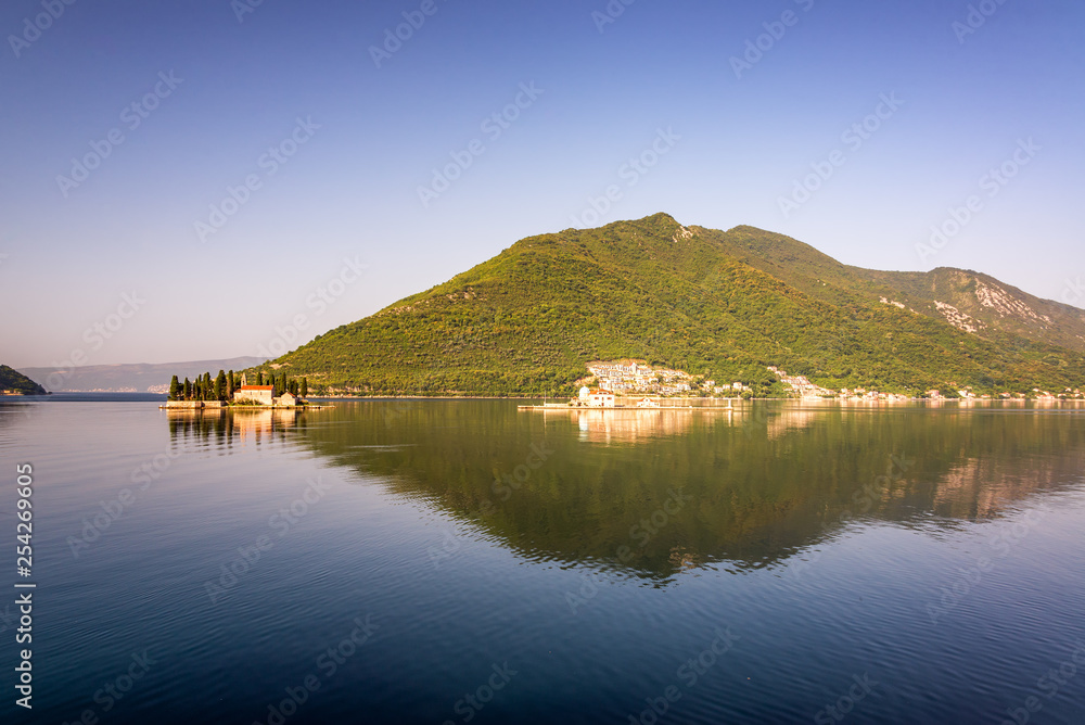 Landscape and Reflection in Montenegro