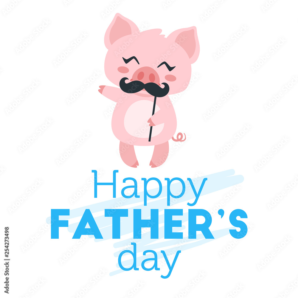 Father day greeting card template