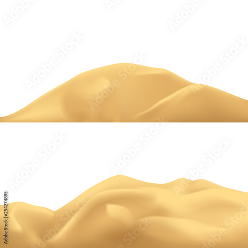 sand mountains set