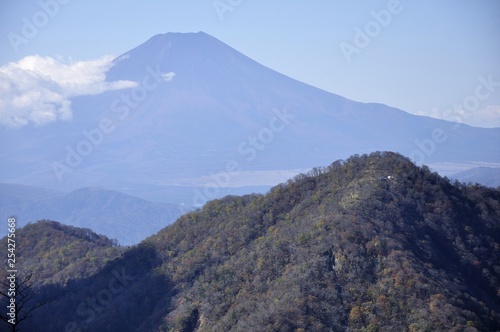 富士山と檜洞丸