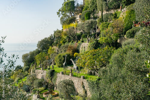 Walking in the beautiful and historical Eze Village