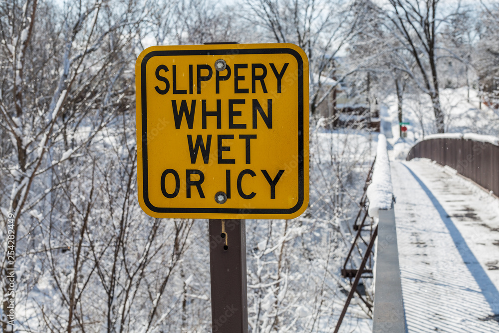 Slippery When Wet or Icy