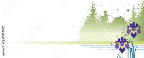 菖蒲の咲く季節