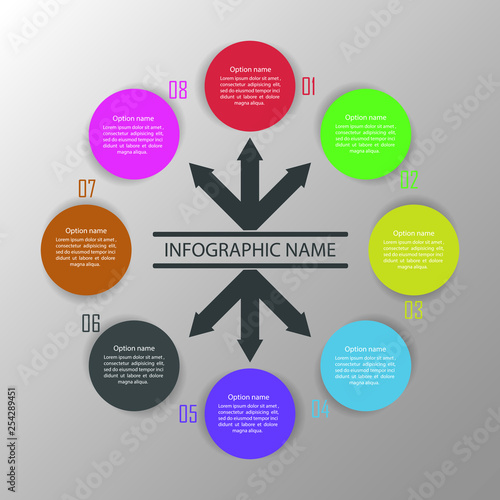 infographic template design