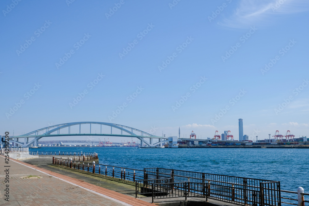 Fototapeta premium 舞洲から見た風景